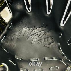 Mizuno pro 11.5 inch Infield Right Black Special Order Glove HAGA Japan