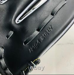 Mizuno pro 11.5 inch Infield Right Black Special Order Glove HAGA Japan