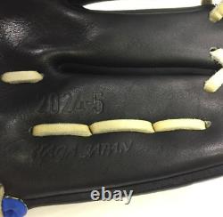 Mizuno pro 11.5inch Infield Right Black Special Order Glove HAGA Japan