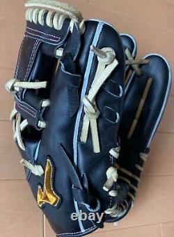 Mizuno pro 11.5inch Infield Right Black Special Order Glove HAGA Japan