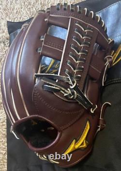 Mizuno pro 11.5inch Infield Right Brown Special Order Glove HAGA Japan