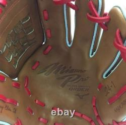 Mizuno pro 11.5inch Infield Right Brown Special Order Glove HAGA Japan