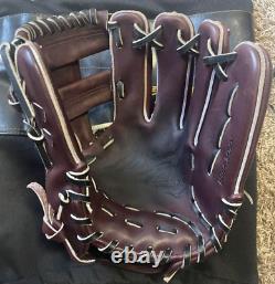 Mizuno pro 11.5inch Infield Right Brown Special Order Glove HAGA Japan