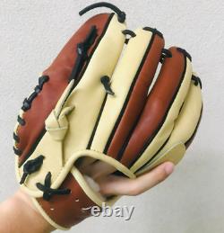 Mizuno pro 11.5inch Infield Right Camel Brown 1AJGR98300 Glove Japan