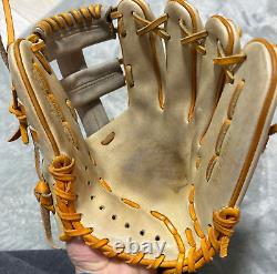 Mizuno pro 11.5inch Infield Right Camel Special Order Glove HAGA Japan