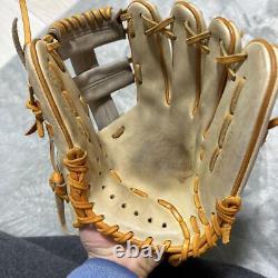 Mizuno pro 11.5inch Infield Right Camel Special Order Glove HAGA japan