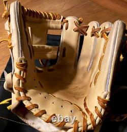 Mizuno pro 11.5inch Infield Right Camel Special Order Glove Japan