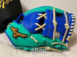 Mizuno pro 11.5inch Infield Right Green Special Order Glove Japan