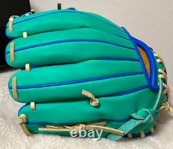 Mizuno pro 11.5inch Infield Right Green Special Order Glove Japan