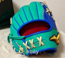 Mizuno pro 11.5inch Infield Right Green Special Order Glove Japan