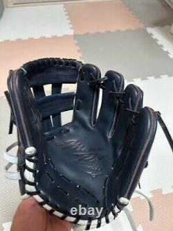 Mizuno pro 11.5inch Infield Right Navy Special Order Glove From JAPAN