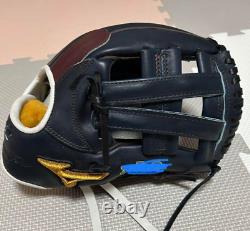 Mizuno pro 11.5inch Infield Right Navy Special Order Glove Japan