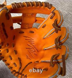 Mizuno pro 11.5inch Infield Right Orange 1AJGH23943 Flagship shop Limited Glove