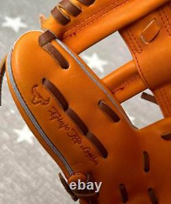 Mizuno pro 11.5inch Infield Right Orange 1AJGH23943 Flagship shop Limited Glove