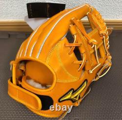 Mizuno pro 11.5inch Infield Right Orange 1AJGR13103 baseball glove Japan