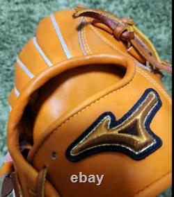 Mizuno pro 11.5inch Infield Right Orange 1AJGR28053 Crafted edition Glove Japan