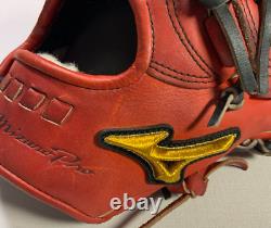 Mizuno pro 11.5inch Infield Right Orange 5DNA Technology baseball glove Japan