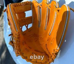 Mizuno pro 11.5inch Infield Right Orange Crafted Edition baseball glove japan