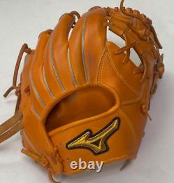 Mizuno pro 11.5inch Infield Right Orange Crafted edition Glove Japan