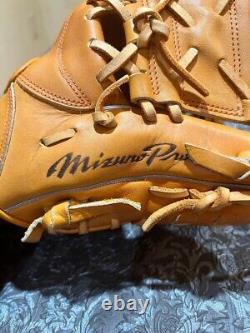 Mizuno pro 11.5inch Infield Right Orange Flagship shop Limited Glove From JAPAN