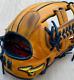 Mizuno Pro 11.5inch Infield Right Orange Special Order Glove Haga Japan