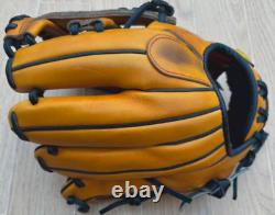 Mizuno pro 11.5inch Infield Right Orange Special Order Glove HAGA Japan