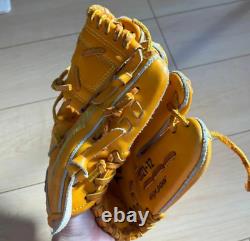 Mizuno pro 11.5inch Infield Right Orange Special Order Glove HAGA Japan