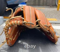 Mizuno pro 11.5inch Infield Right Orange Special Order Glove Japan