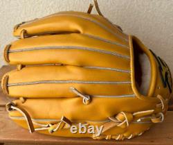 Mizuno pro 11.5inch Infield Right Orange Special Order glove Japan