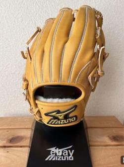 Mizuno pro 11.5inch Infield Right Orange Special Order glove from japan