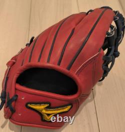 Mizuno pro 11.5inch Infield Right Red 1AJGR24033 Crafted Edition Glive Japan