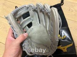 Mizuno pro 11.5inch Infield Right white Special Order Glove HAGA JAPAN