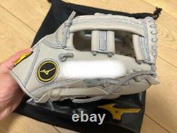 Mizuno pro 11.5inch Infield Right white Special Order Glove HAGA JAPAN