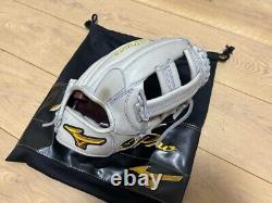 Mizuno pro 11.5inch Infield Right white Special Order Glove HAGA JAPAN