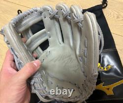 Mizuno pro 11.5inch Infield Right white Special Order Glove HAGA Japan