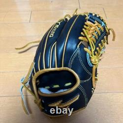 Mizuno pro 11.75 Infield Right Black Custom Order HAGA Japan