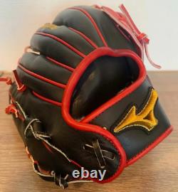 Mizuno pro 11.75inch Infield Right Black 1AJGR98423 Flagship shop Limited Glove