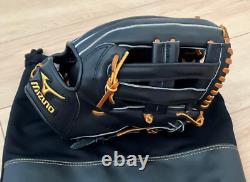 Mizuno pro 11.75inch Infield Right Black Flagship shop Limited Glove Japan