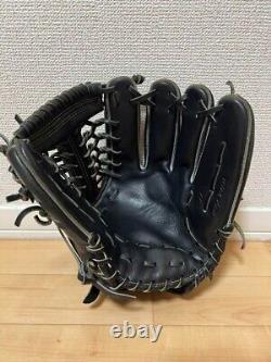 Mizuno pro 12 Infield Right Black Special Order Glove HAGA Japan