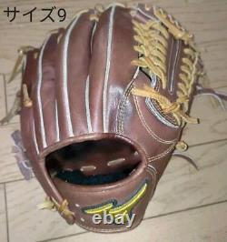 Mizuno pro Hard Infielder'S Gloves Size 9