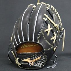 NEW Mizuno pro 11.25 Infield Right Black Custom Order HAGA Japan