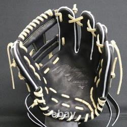 NEW Mizuno pro 11.25 Infield Right Black Custom Order HAGA Japan