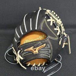 NEW Mizuno pro 11.25 Infield Right Black Custom Order HAGA Japan