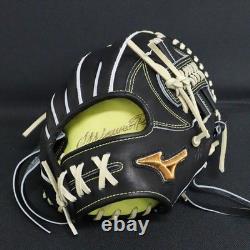 NEW Mizuno pro 11.25 Infield Right Black Custom Order HAGA Japan