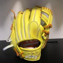 NEW Mizuno pro 11.5 Infield Right Yellow Custom Order HAGA Japan