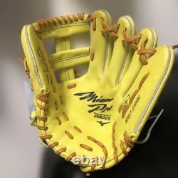 NEW Mizuno pro 11.5 Infield Right Yellow Custom Order HAGA Japan