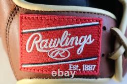 NEW STIFF Rawlings GG Elite 11.5 Pro I-Web RHT Leather Pro Design Glove