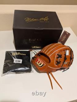 NEW WITH TAGS WILSON STAFF Baseball Glove Hardball Infielder 11.5 Made in JAPAN
