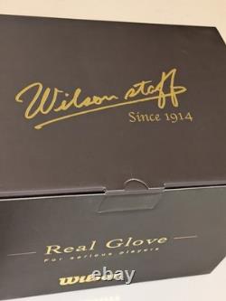 NEW WITH TAGS WILSON STAFF Baseball Glove Hardball Infielder 11.5 Made in JAPAN