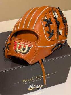 NEW WITH TAGS WILSON STAFF Baseball Glove Hardball Infielder 11.5 Made in JAPAN